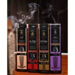 عرض الفرصه 4 عبوات بخور انسام 3 ساعات(جذور العود-روح المسك-ارابيسك-انسام الاندلس)
